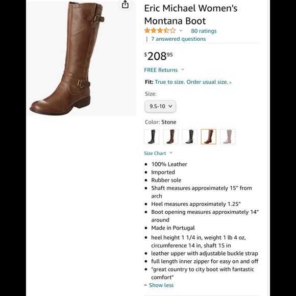 Eric Michael Montana Boot - Picture 2 of 15